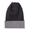 Accessories Shupaca Reversible Rib | Alpaca Beanie - Reversible Ribbed - Charcoal