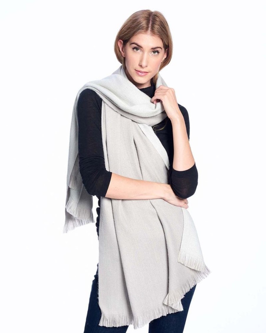 Scarves & Wraps Shupaca Artisanal Yarn Collection | Alpaca Wrap Reversible - Polar Drift