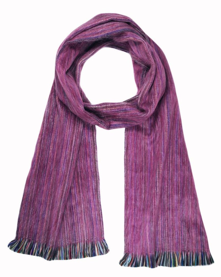 Scarves & Wraps Shupaca Classic Brushed Alpaca | Alpaca Scarf - Cabaret