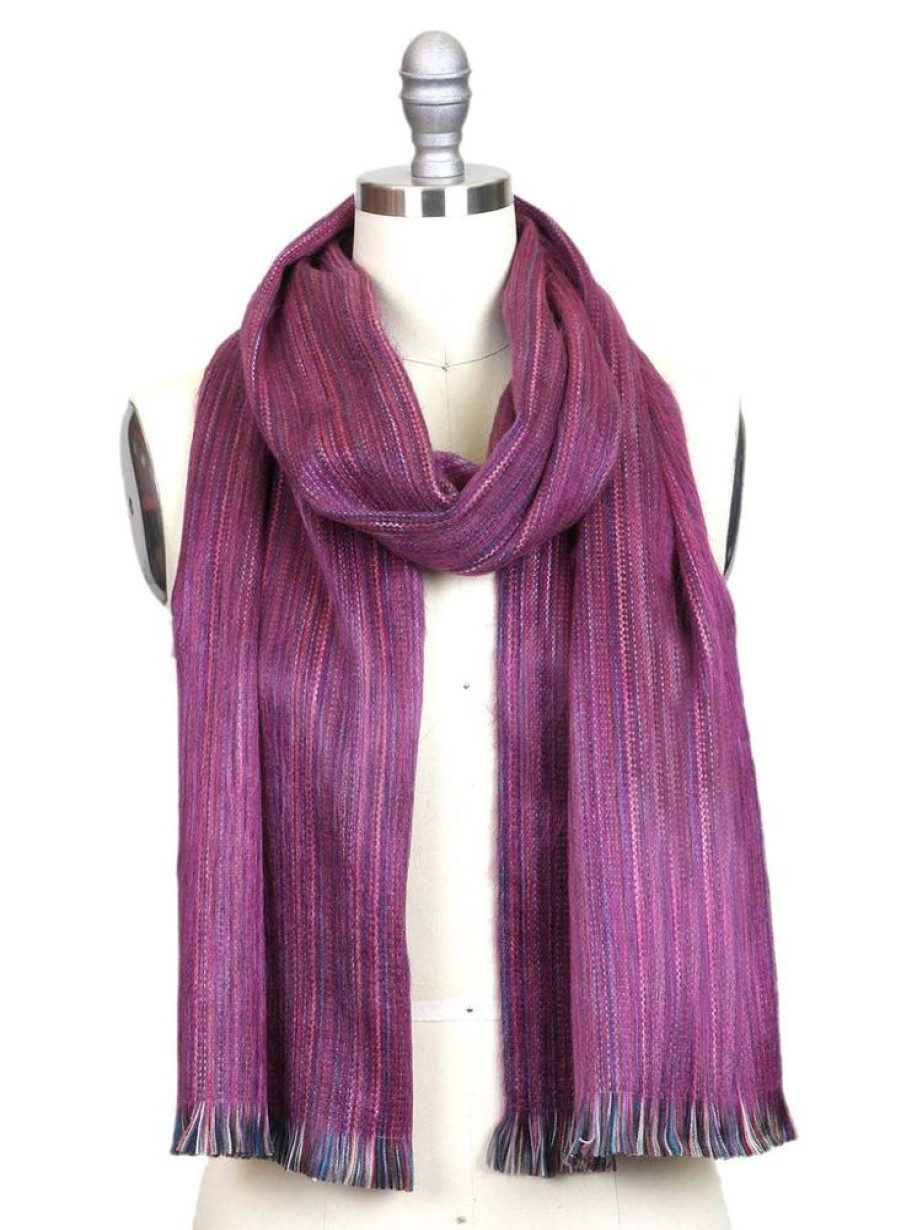 Scarves & Wraps Shupaca Classic Brushed Alpaca | Alpaca Scarf - Cabaret