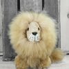 Plush Animals Shupaca | Alpaca Stuffed Animal - Lion - Small 9"