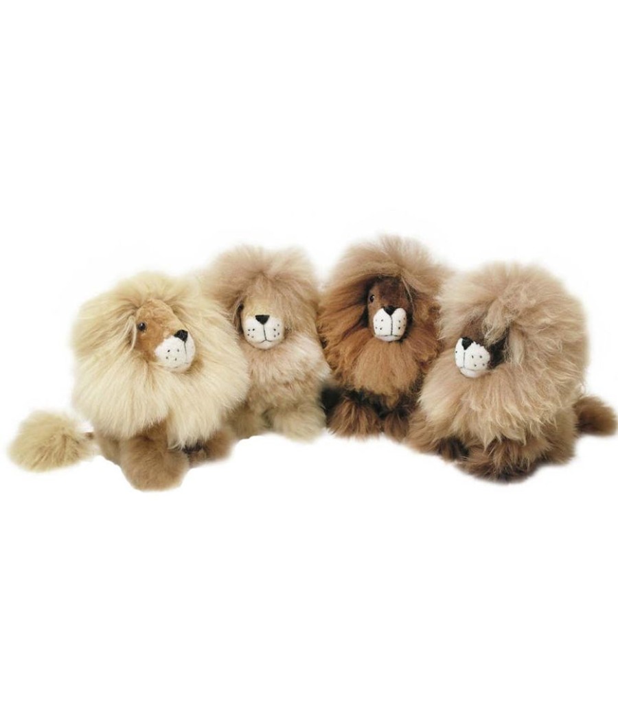 Plush Animals Shupaca | Alpaca Stuffed Animal - Lion - Small 9"